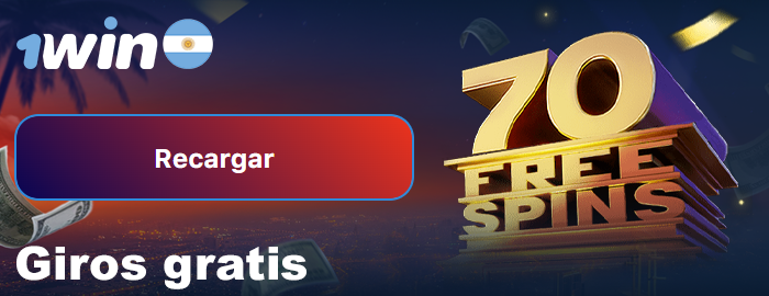 Bonificación de giros gratis en 1win
