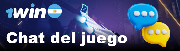 Función de chat en JetX